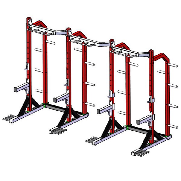 Medio rack C09 (3 estaciones)
