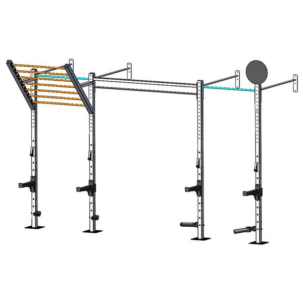 Rack de entrenamiento montado en pared C46
