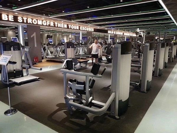 Proyecto de equipo de gimnasio en Vietnam